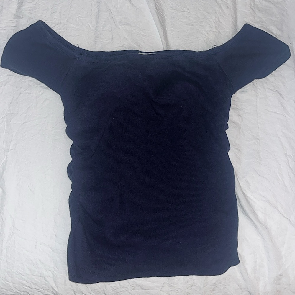 An Off shoulder top